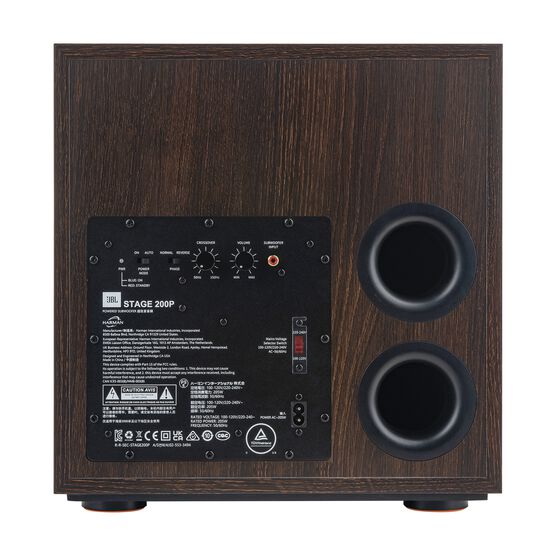 Stage 200P - Espresso - 10-inch (250mm) 300W Powered Subwoofer - Detailshot 7 Stage 200P - Espresso - 10-inch (250mm) 300W Powered Subwoofer - Detailshot 7